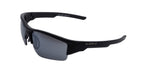 Halfrim Sportbrille mit Sehstärke und Direktverglasung grau 60% (Mod. Swisseye Secret)
