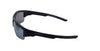 Halfrim Sportbrille mit Sehstärke und Direktverglasung grau 60% (Mod. Swisseye Secret)