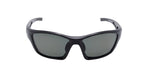 Fullrim Sportbrille mit Sehstärke und Direktverglasung grau 60% (Mod. Swisseye Trail)