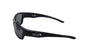 Fullrim Sportbrille mit Sehstärke und Direktverglasung grau 60% (Mod. Swisseye Trail)