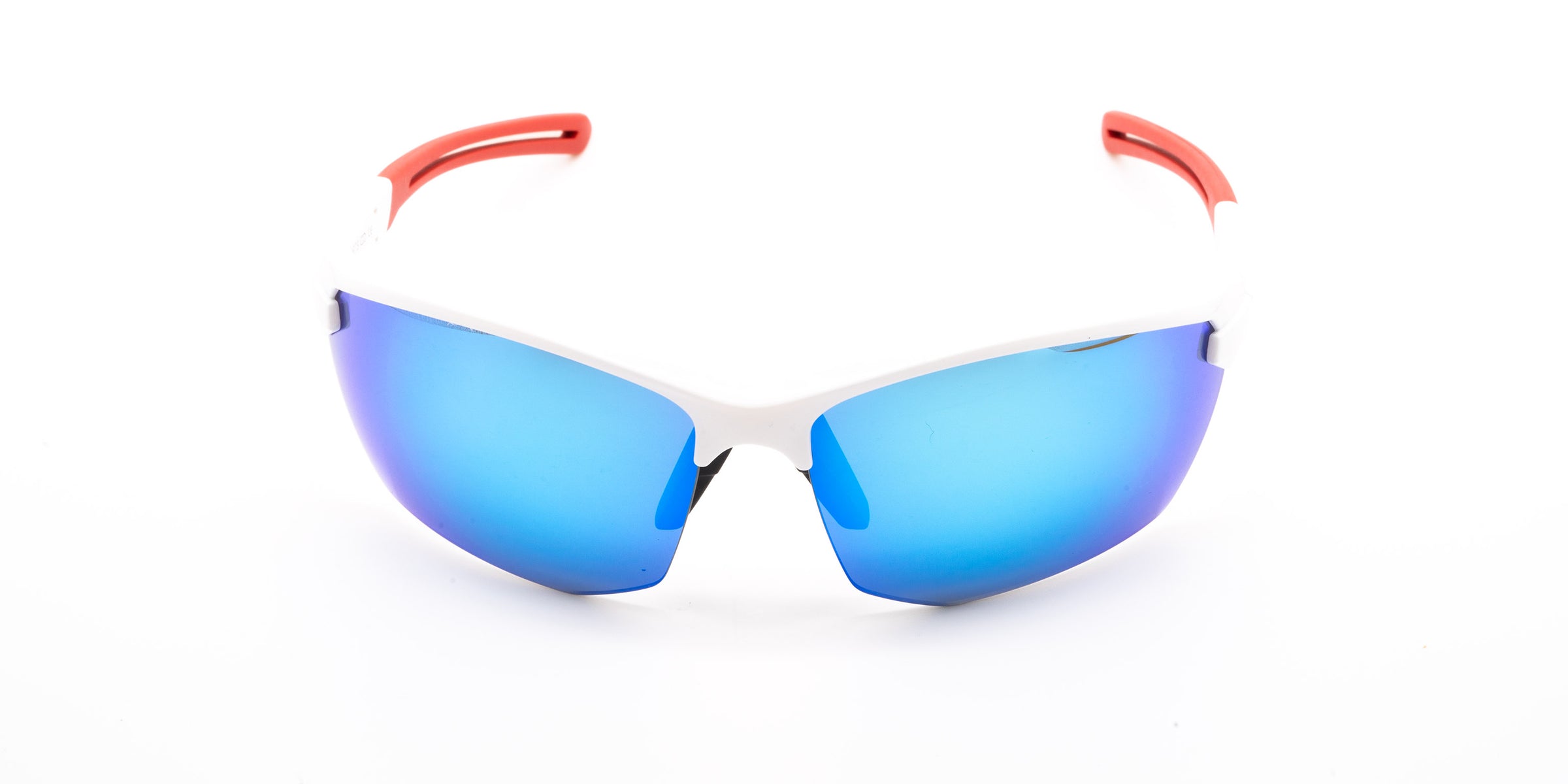 Halfrim Sportbrille mit Sehstärke und Direktverglasung verspiegelt (Mo – Heroes of Leisure