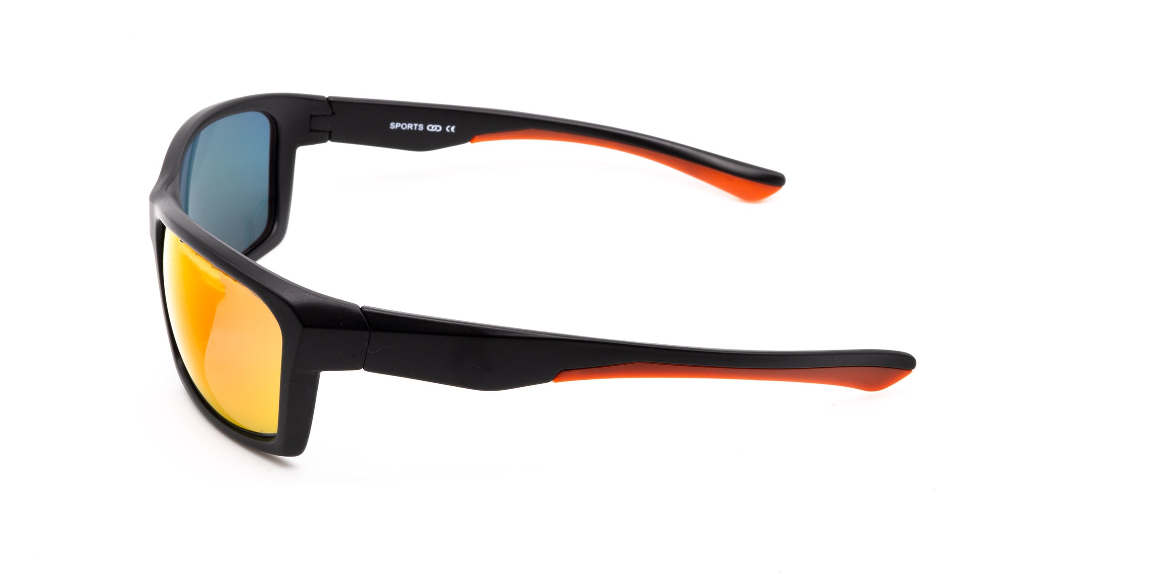optische sonnenbrille sport Fullrim Sportbrille mit Sehstärke und Direktverglasung verspiegelt (Mo – Heroes of Leisure