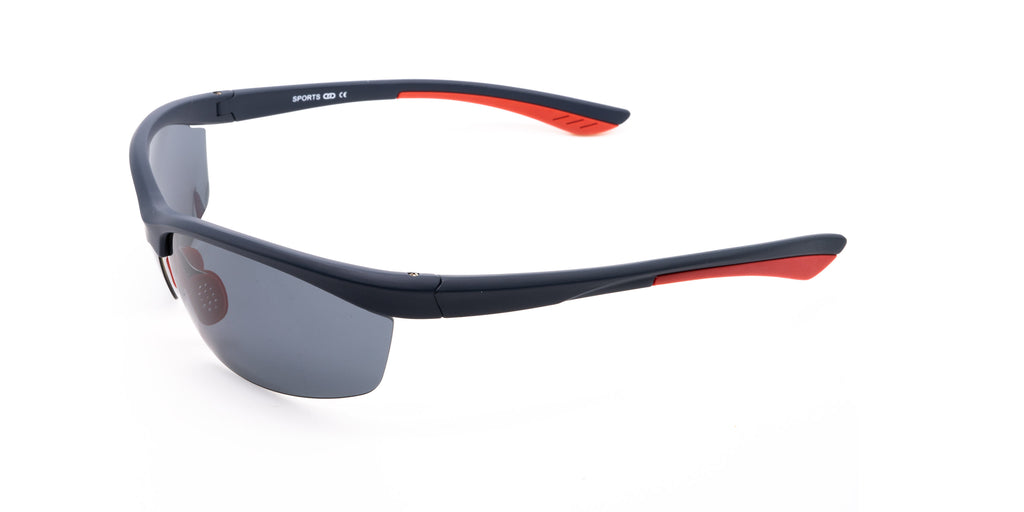 Halfrim Sportbrille mit Sehstärke und Direktverglasung (Mod. Sport09) 2