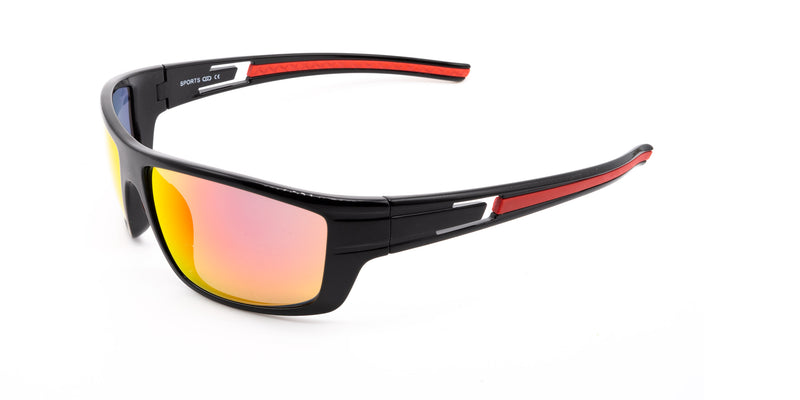 Fullrim Sportbrille mit Sehstärke und Direktverglasung (Mod. Sport32r) 1