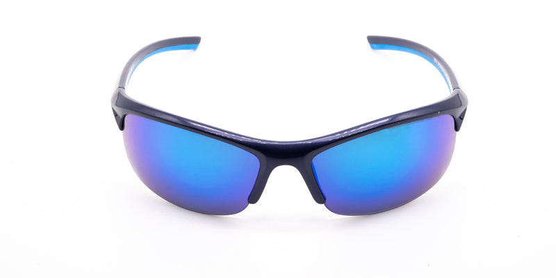 fahrradbrille mit sehstärke direktverglasung Halfrim Sportbrille mit Sehstärke und Direktverglasung verspiegelt (Mo – Heroes of Leisure